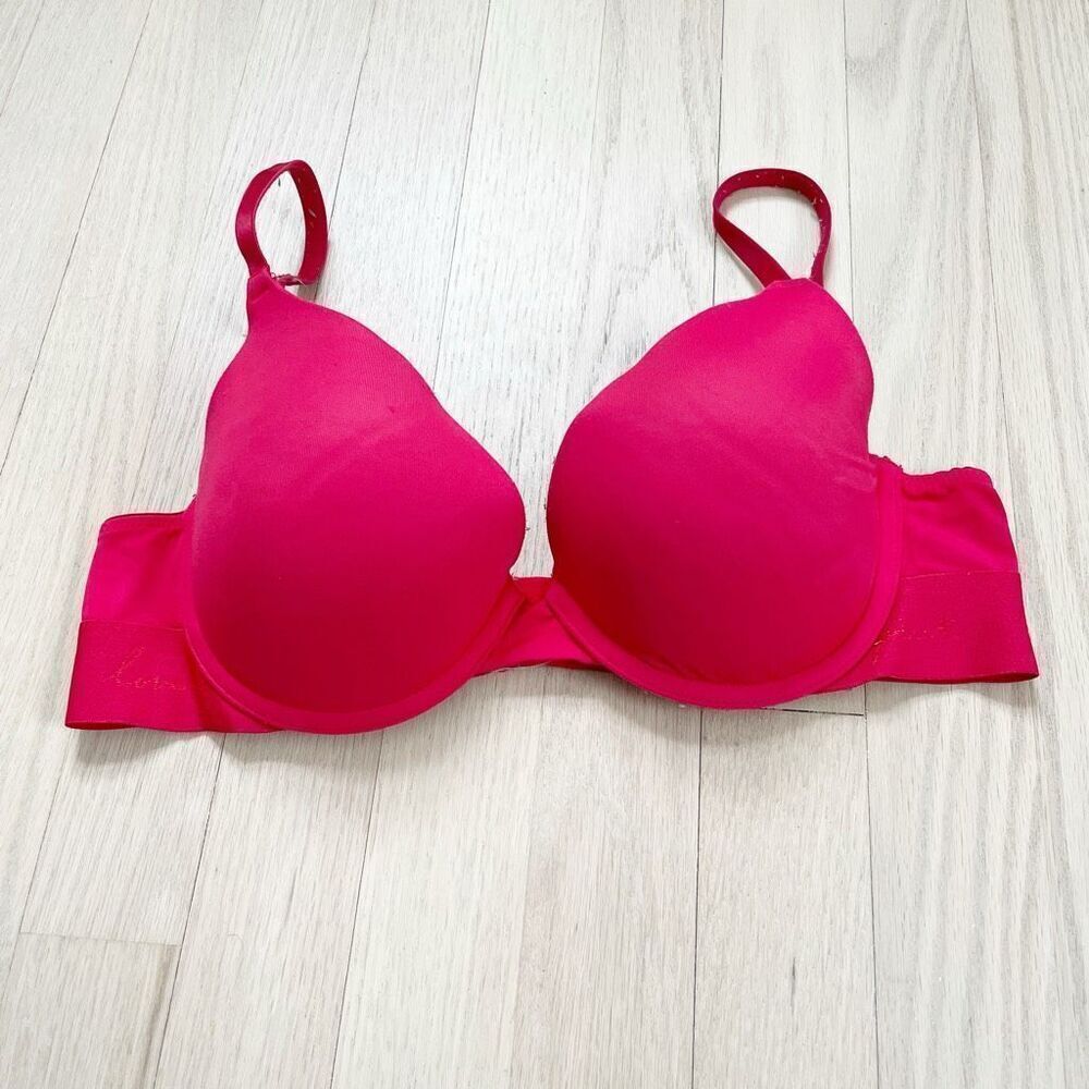BUY 1 GET 1 FREE Victorias Secret red tshirt bra 34b